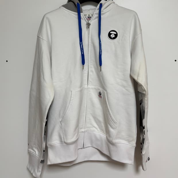 에이프 후드집업