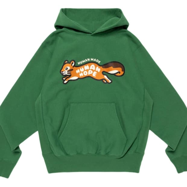 휴먼 메이드 휴먼 호프 헤비웨이트 후드 그린