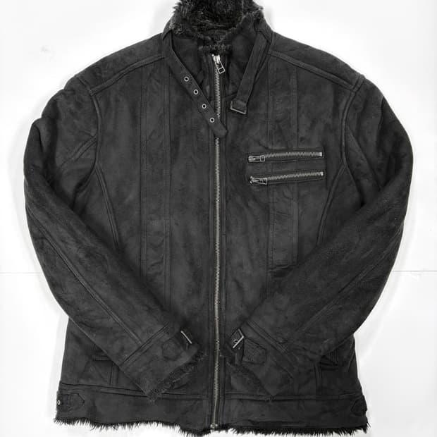 어반컬렉션 스웨이드 퍼 자켓