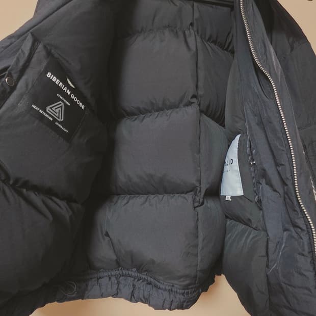 솔리드옴므 구스패딩