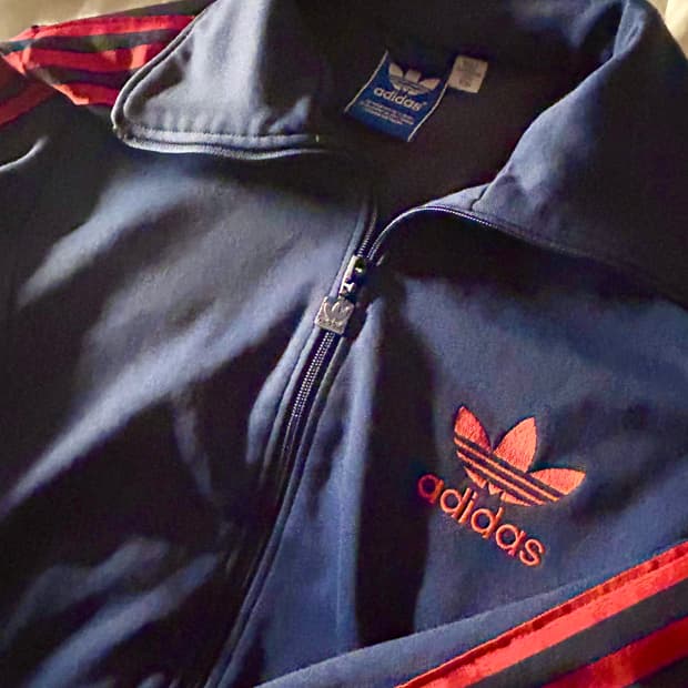 아디다스 파이어드 네이비레드 TT 져지 트랙탑