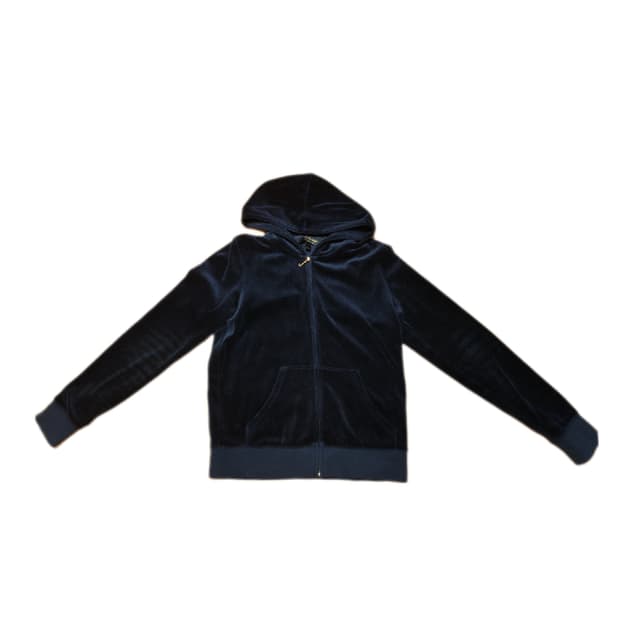 쥬쉬꾸뛰르 벨벳 후드집업 m