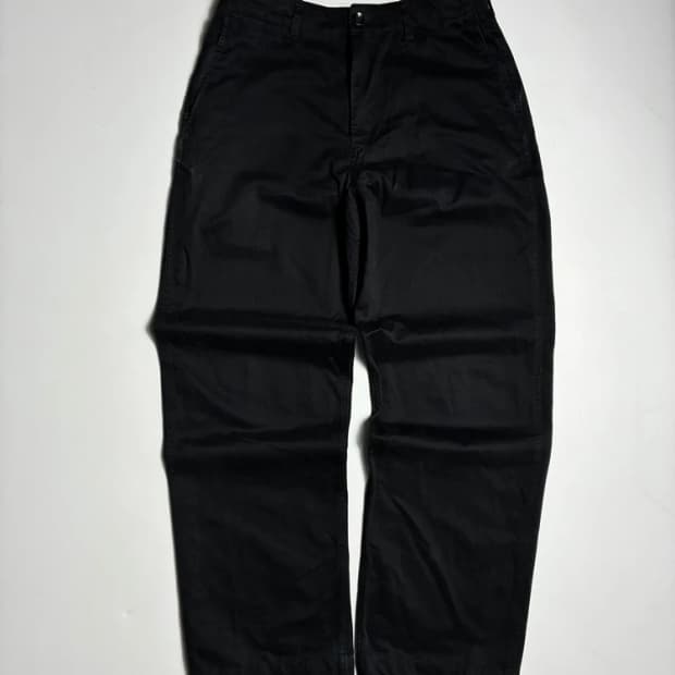 셔터 SHIRTER 22FW 베이직 블랙 치노 팬츠 R3179
