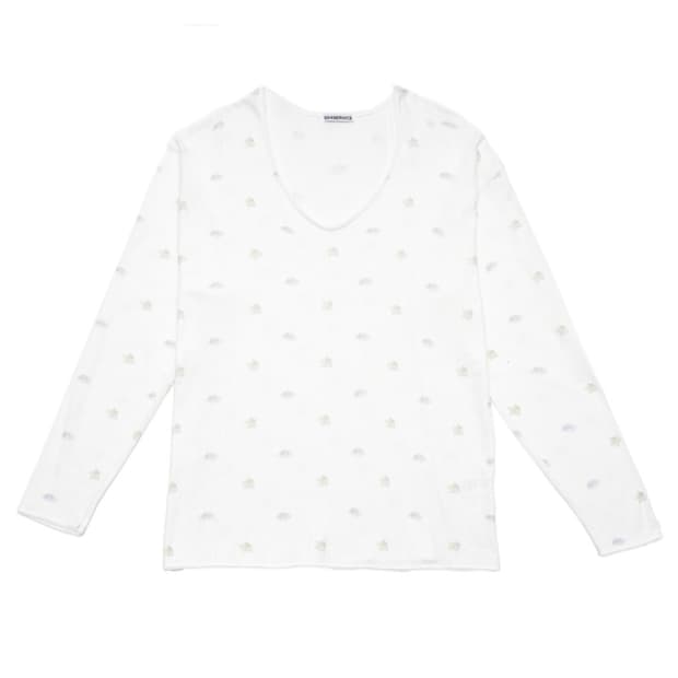 604service BEAR INTARSIA KNIT T SHIRT