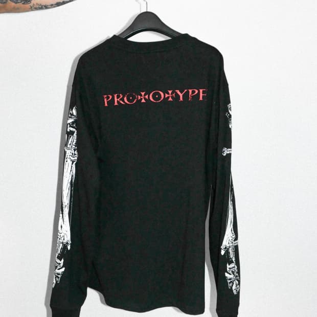 ETCE Cross Sword 크로스 소드 롱슬리브 블랙(XL,L)