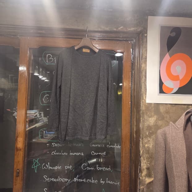 헤리티지 캐시미어 카디건