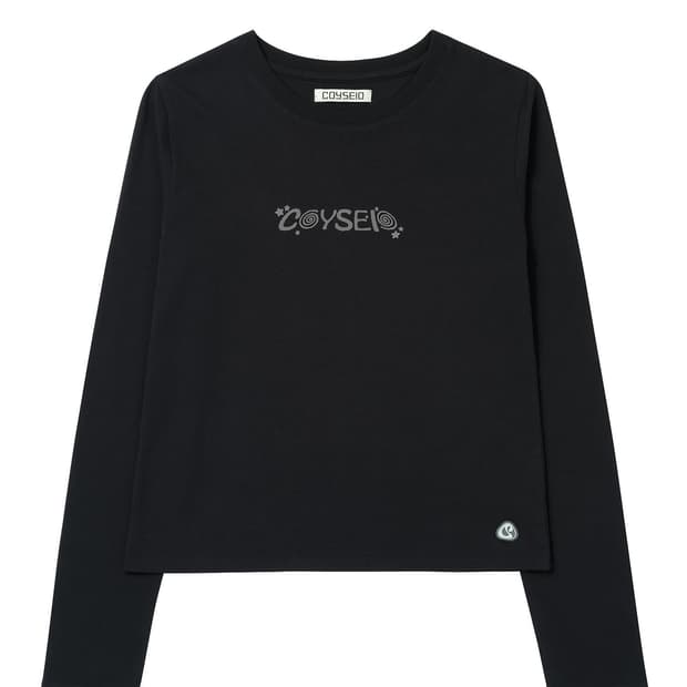 COYSEIO LITTLE STARS LONGSLEEVES BLACK