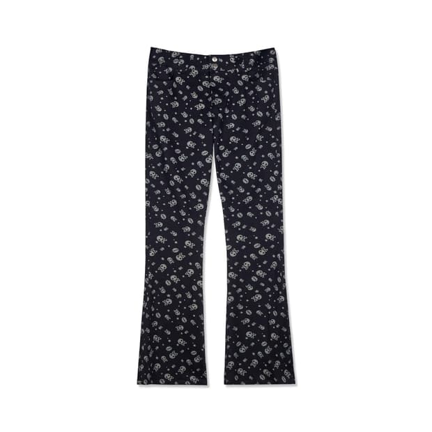 Momentel skull denim pants