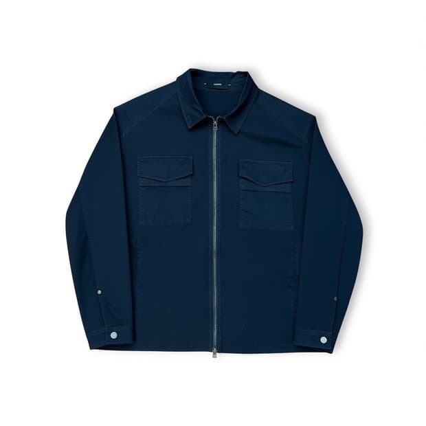 일꼬르소 투웨이 블루종 자켓