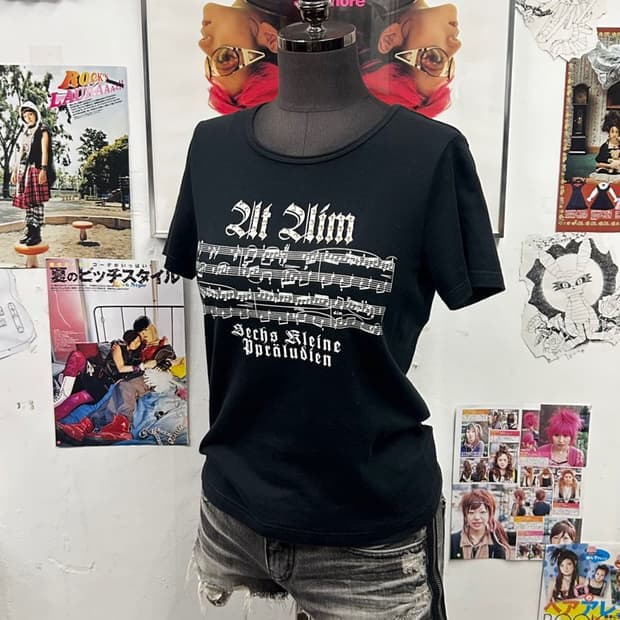 JPN 스터드 포인트 슬림핏 반팔