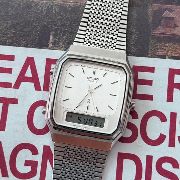 Seiko 세이코 아나디지 쿼츠 1982
