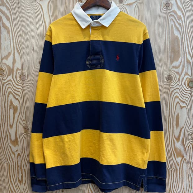 폴로 랄프로렌 스트라이프 럭비티