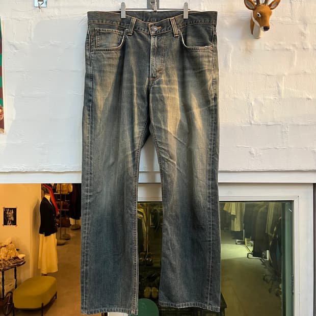 Edwin 503 Japan 워싱 데님 진 36