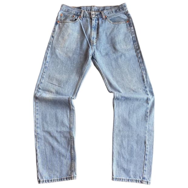 Levis 505 indigo jeans (31) a31