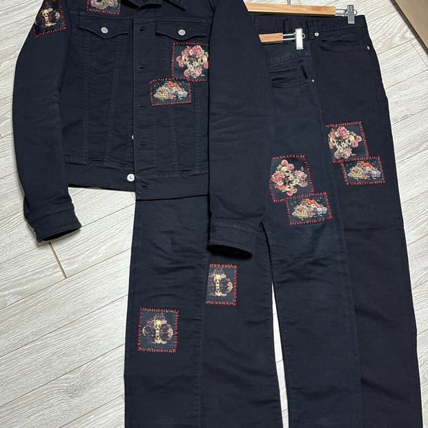 디올 옴므 토루카메이 패치 셋업