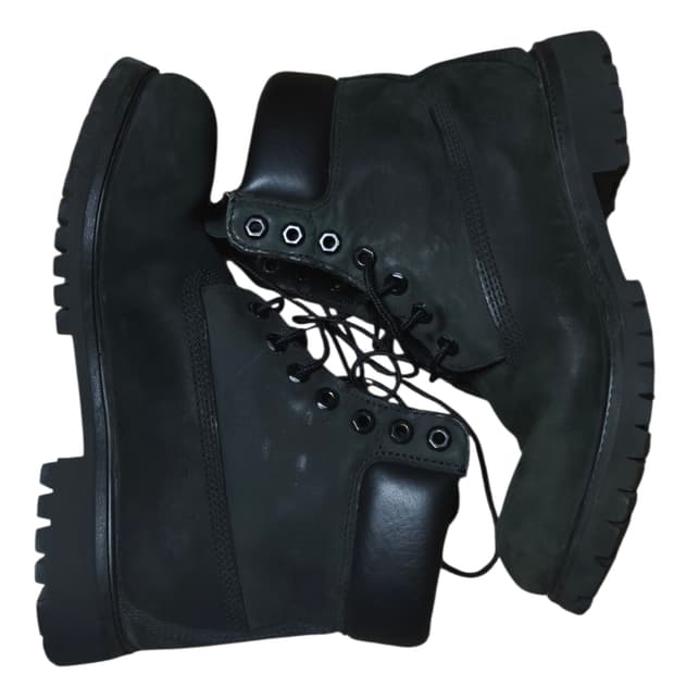 팀버랜드 6인치 블랙 누벅