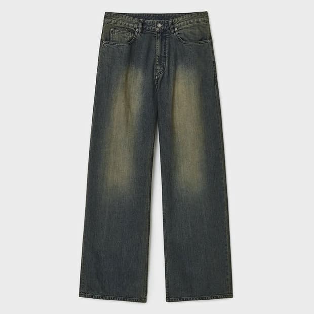 [32] 벨리에 트루와이드 데님 빈티지 인디고
