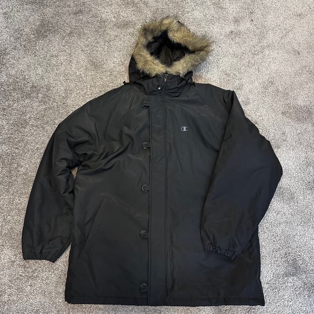 챔피온 블랙 야상 자켓L