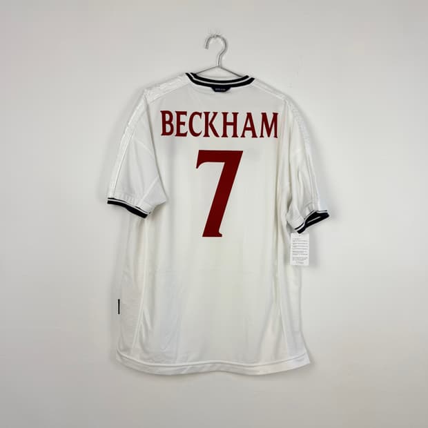 99-01 잉글랜드 국대 홈 베컴 유니폼