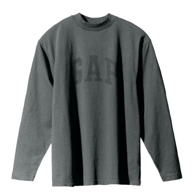 이지 갭 엔지니어드 바이 발렌시아가 도브 롱슬리브 티셔츠 다크 그린 M