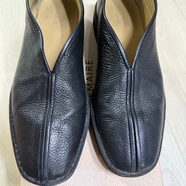 (구매글) 르메르 차이니즈 로퍼 블랙 크레페솔 43