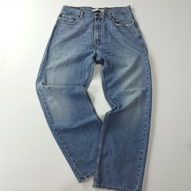 CA555 34 리바이스 569 00s 루즈 스트레이트 데님 팬츠 바지