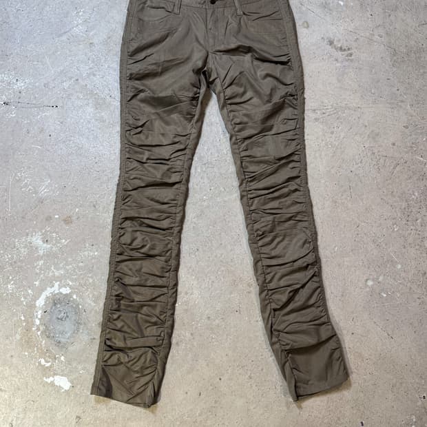 All shirring Skinny Pants