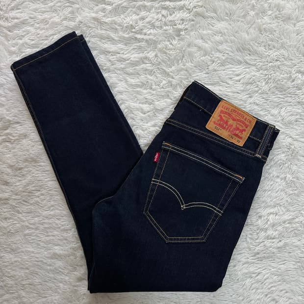 리바이스 512 슬림핏 청바지 W31 L32