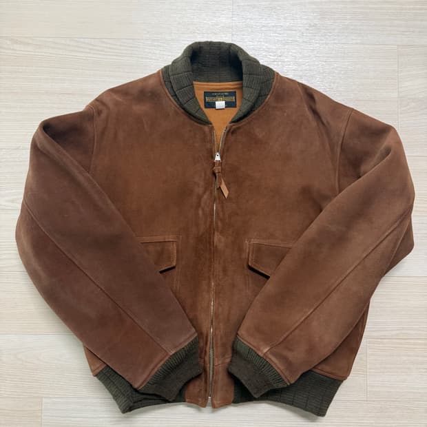 (마지막 세일) 타임원클로딩 엣라코 디어스킨 자켓 44사이즈