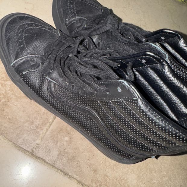 반스 하이탑 스니커즈 빈티지