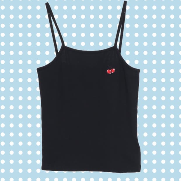 키르시 민소매 블랙