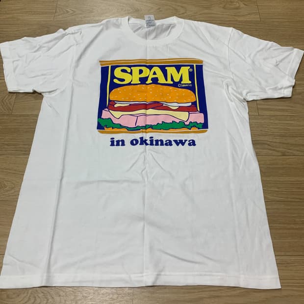 L) Spam okinawa 스팸 오키나와 기념 반팔티