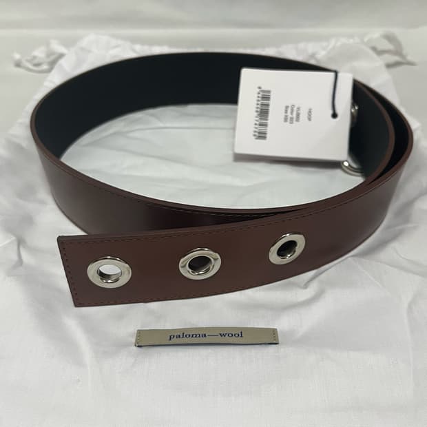 [XS/S]팔로마울 Hoop 벨트/브라운