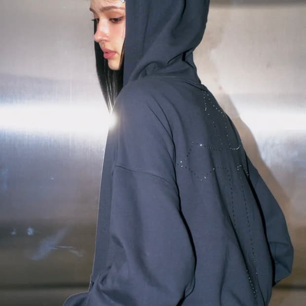 플레이스스튜디오 큐빅 투웨이 후드집업