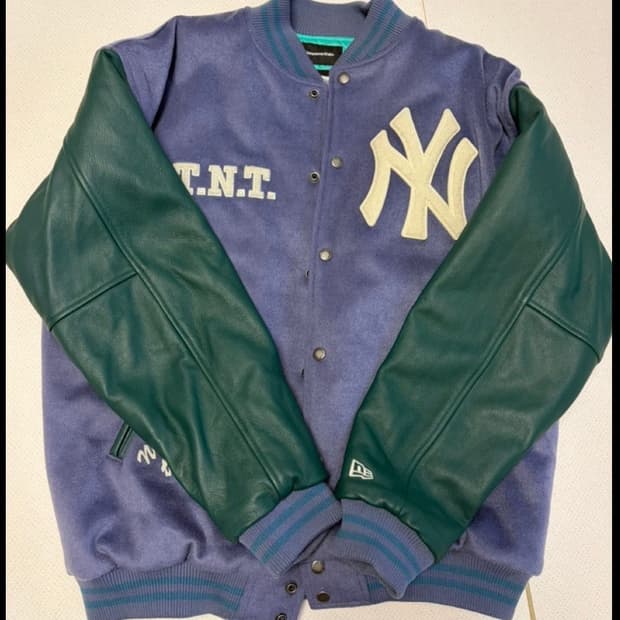 뉴에라 X 디스이즈네버댓 양키스 바시티 자켓 XL