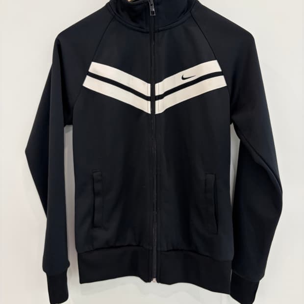 나이키 블랙 트랙자켓
