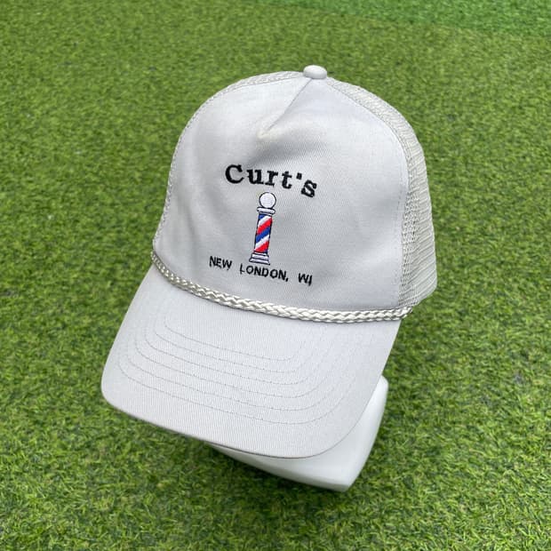 ๋นํฐ์ง ํธ๋ฌ์ปค ์บก ๐บ๐ธ Barber SHOP Cap c.56