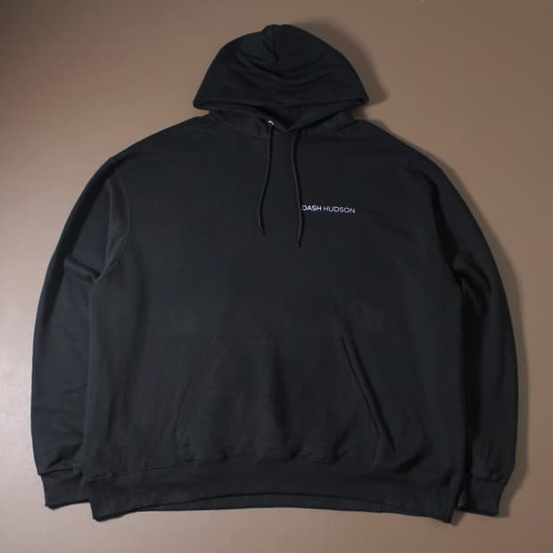 Champion 챔피온 프린팅 기모 블랙 후드티 