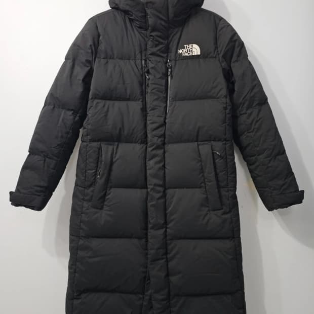 노스페이스 구스 롱패딩 XS (85) 블랙