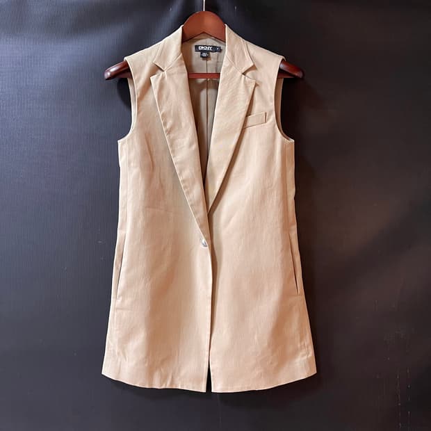 55)DKNY made in Italy 롱 베스트 