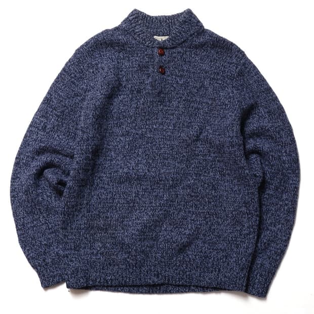 엘엘빈 L.L.Been Quarter Button Up Knit 