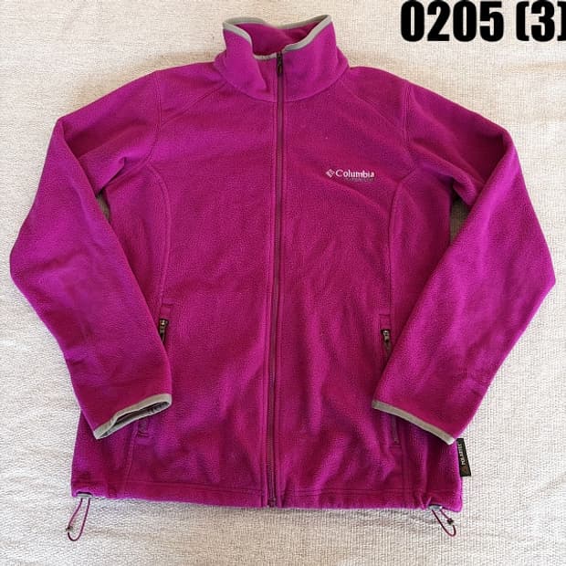 [95M] 컬럼비아 여성 등산용 아웃도어 플리스 집업 자켓 0205(3)