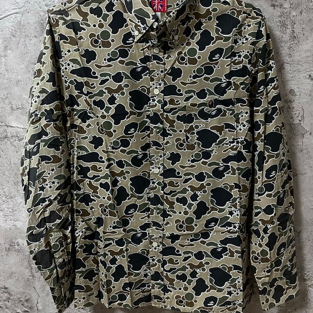 베이프 아카이브 피사체카모 셔츠