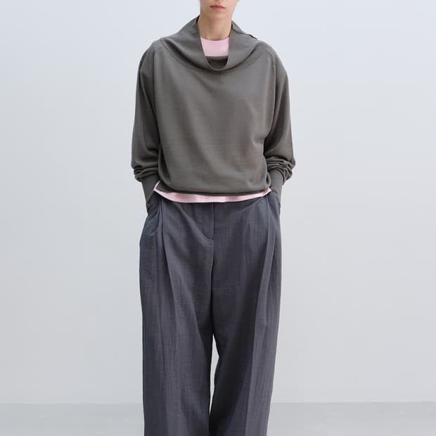 문달 Isar Knit in Charcoal