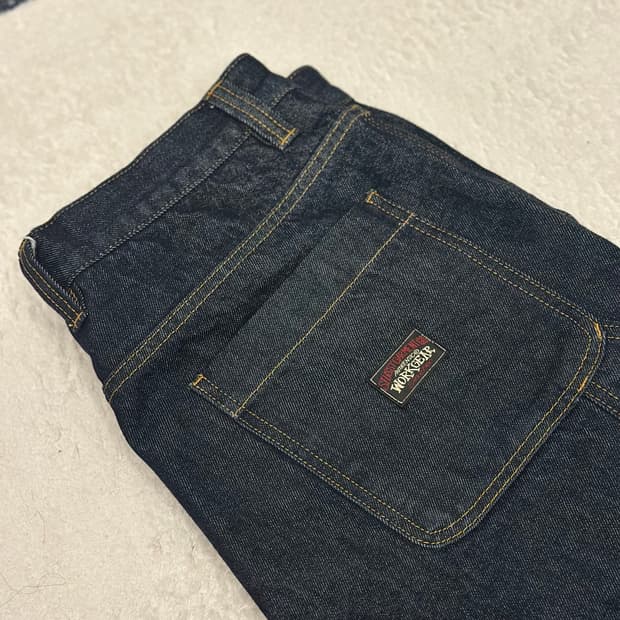 스투시 카펜터 팬츠 로우 데님 인디고