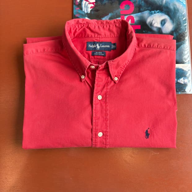 폴로 블레이크 딥핑크 셔츠