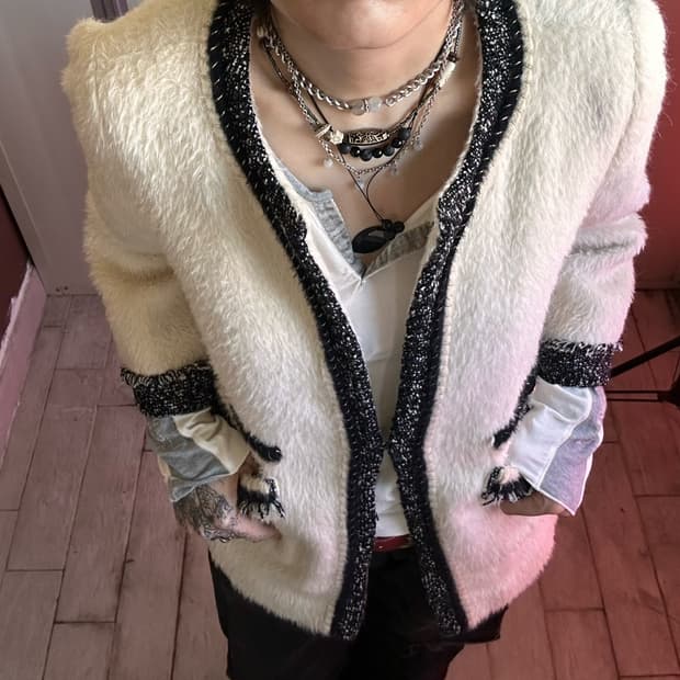 LENIC&COLLECTION tweed jacket