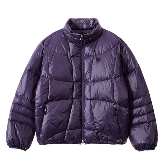 팬암 패딩 퍼플 m