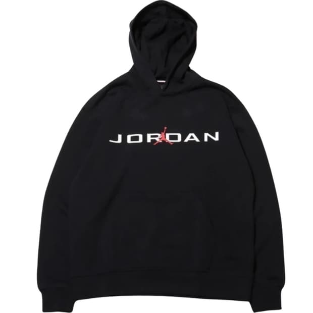 나이키 조던 에센셜 플리스 후드 블랙 아시아 2XL 새제품 