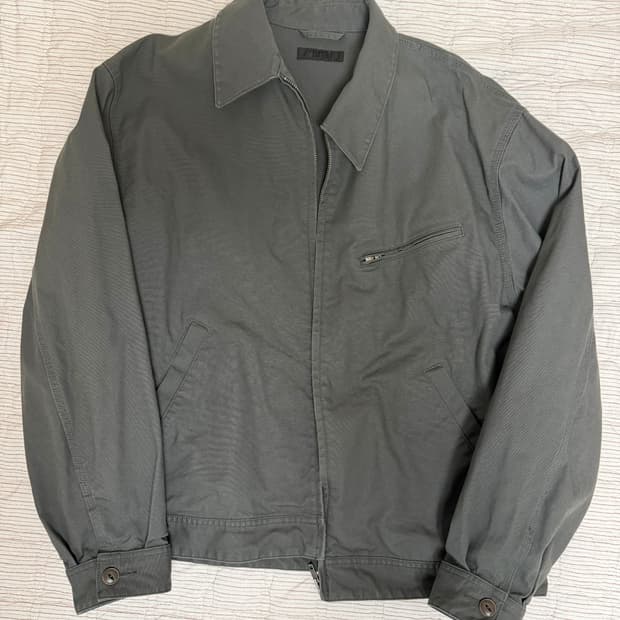 (네고가능) 유니클로 집업블루종